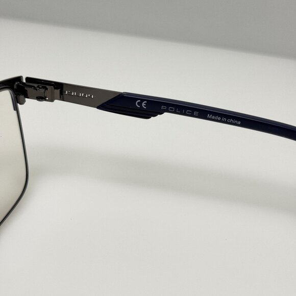 Police Eyeglasses Eye Glasses Frames VPL854K Col 0K53 55-15-140 - Picture 5 of 6